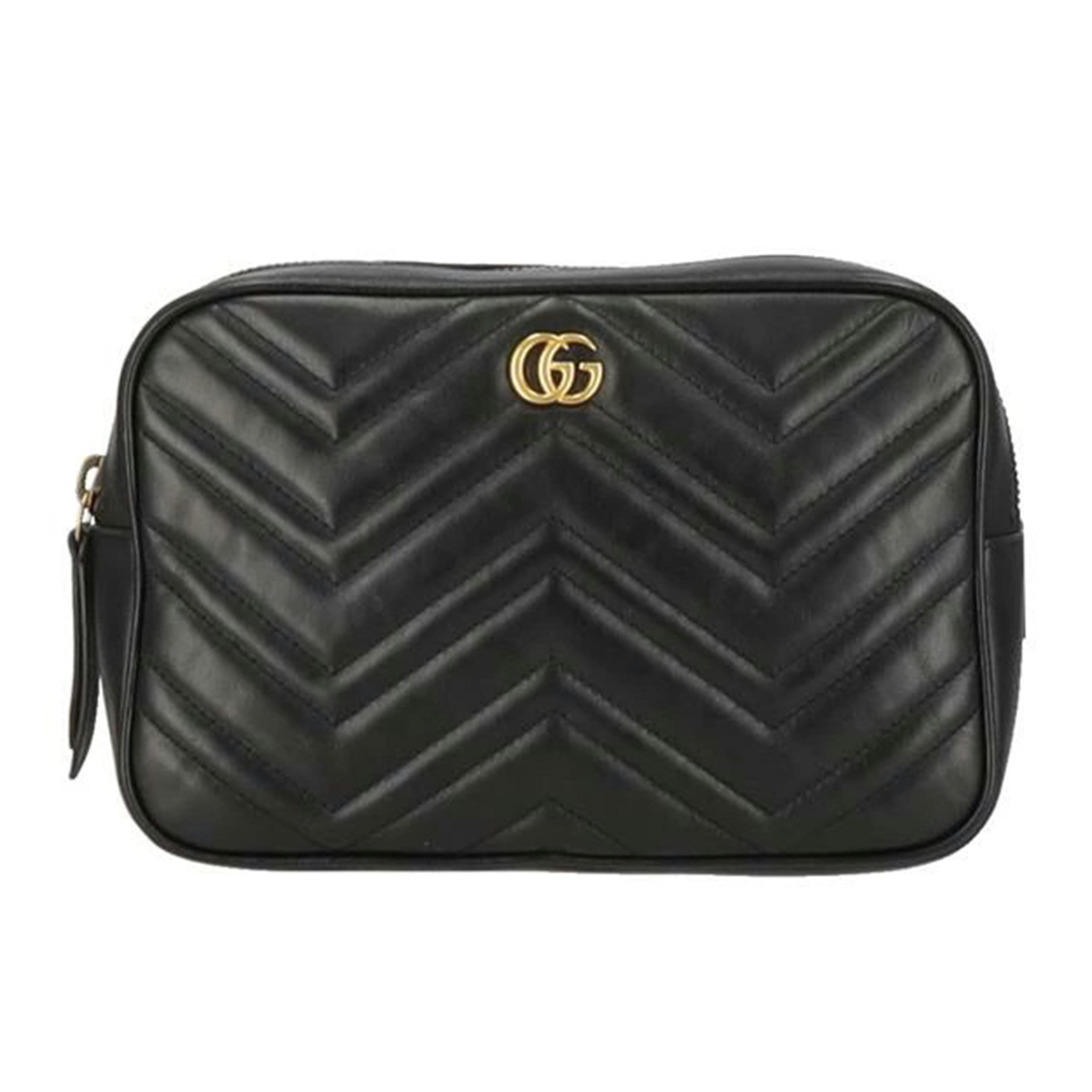 GUCCI グッチ/GGマーモントベルトバッグ/ボディバッグ/523380//467***/Aランク/91