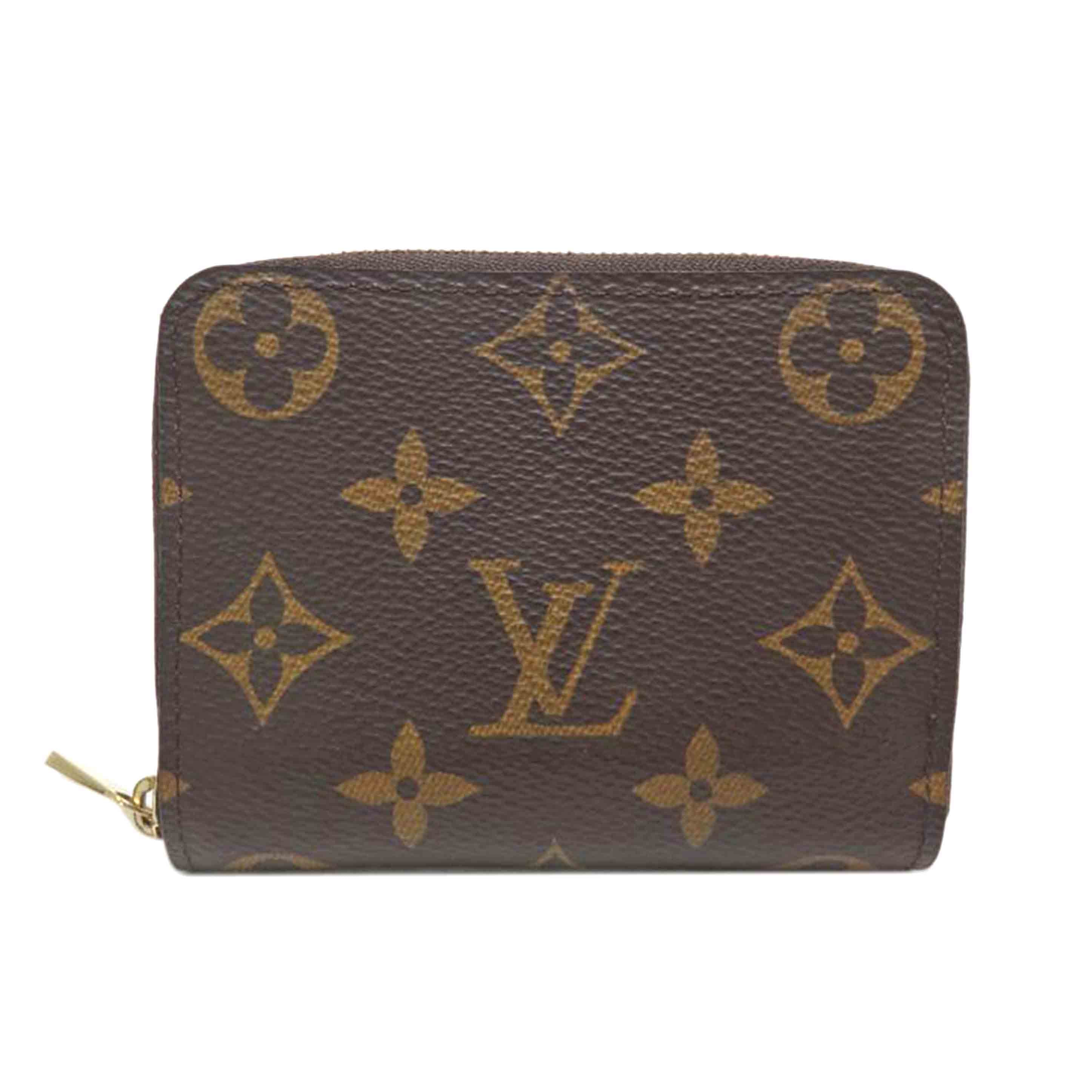 LV ルイヴィトン/ジッピー・コインパース/モノグラム/M60067//TS0***/Aランク/84