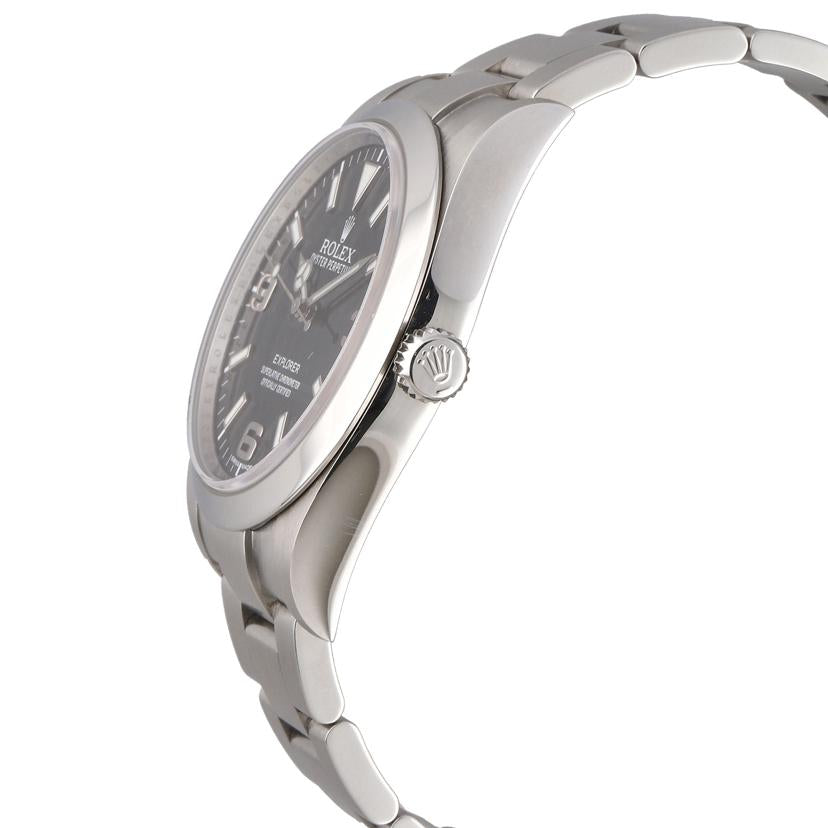 ROLEX ロレックス/エクスプローラーⅠ/黒文字盤/SS/214270//94F*****/Aランク/75