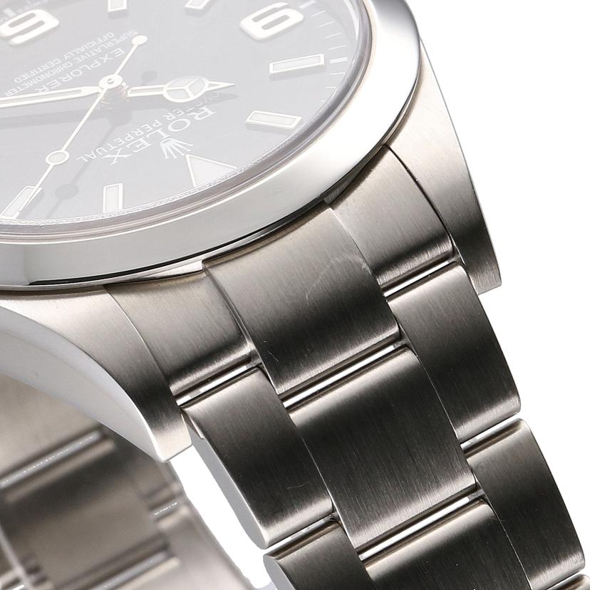 ROLEX ロレックス/エクスプローラーⅠ/黒文字盤/SS/214270//94F*****/Aランク/75