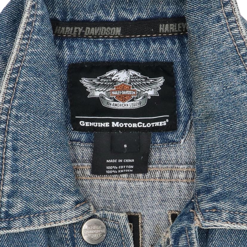 HARLEY DAVIDSON ハーレーダビットソン/デニムベストジャケット//Bランク/24