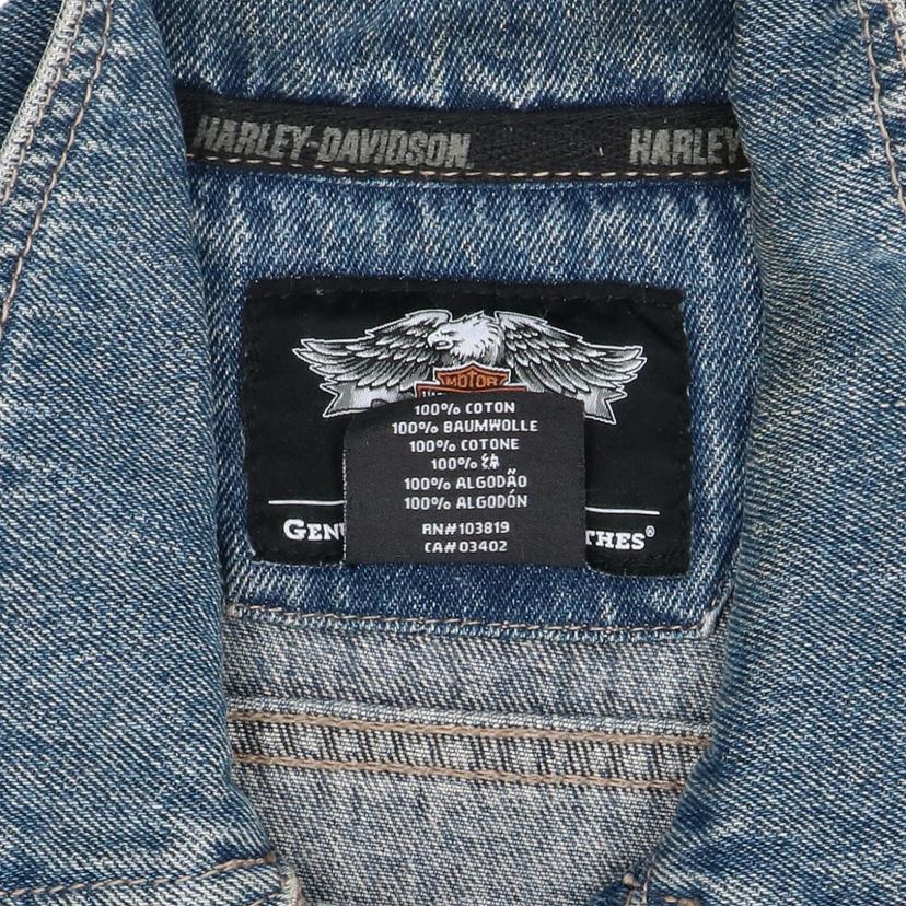 HARLEY DAVIDSON ハーレーダビットソン/デニムベストジャケット//Bランク/24