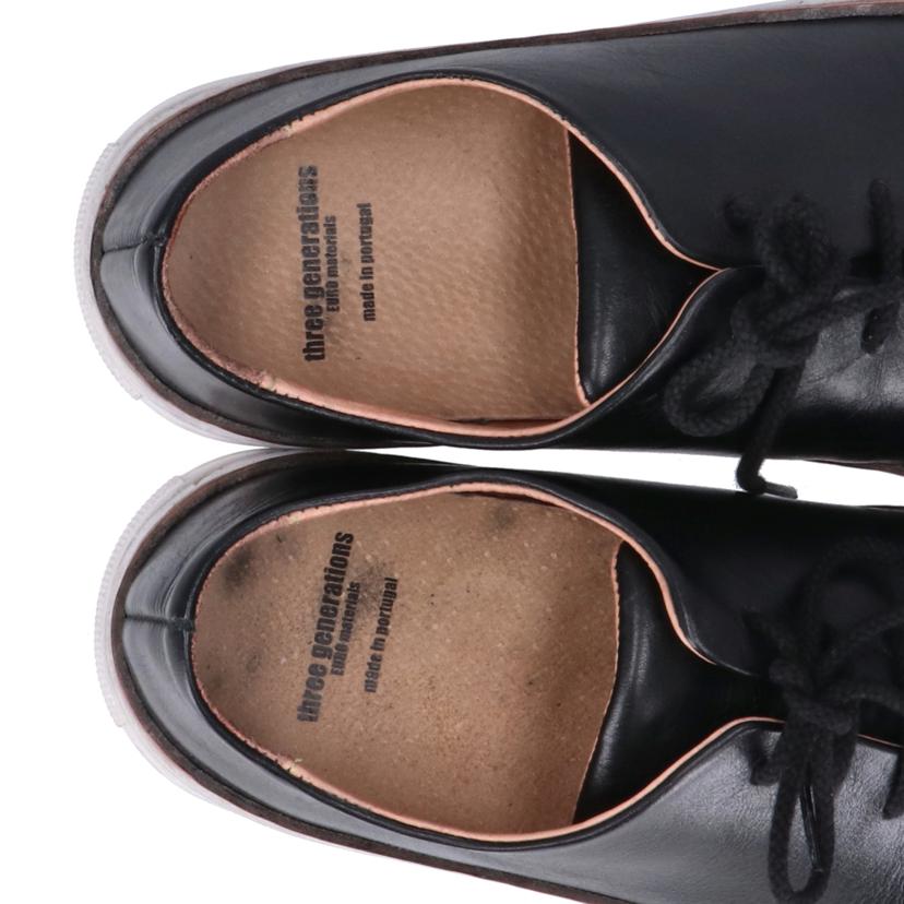 three generations スリージェネレーション/メンズレザースニーカー//ABランク/93