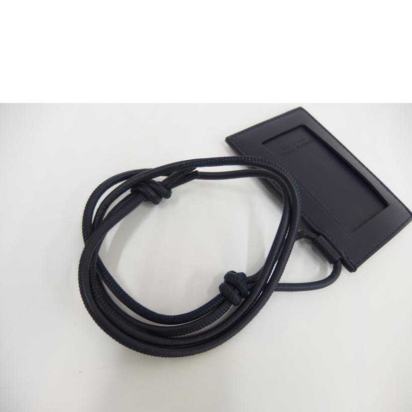 BOTTEGA ボッテガ/カセットバッジホルダー/黒//Aランク/82