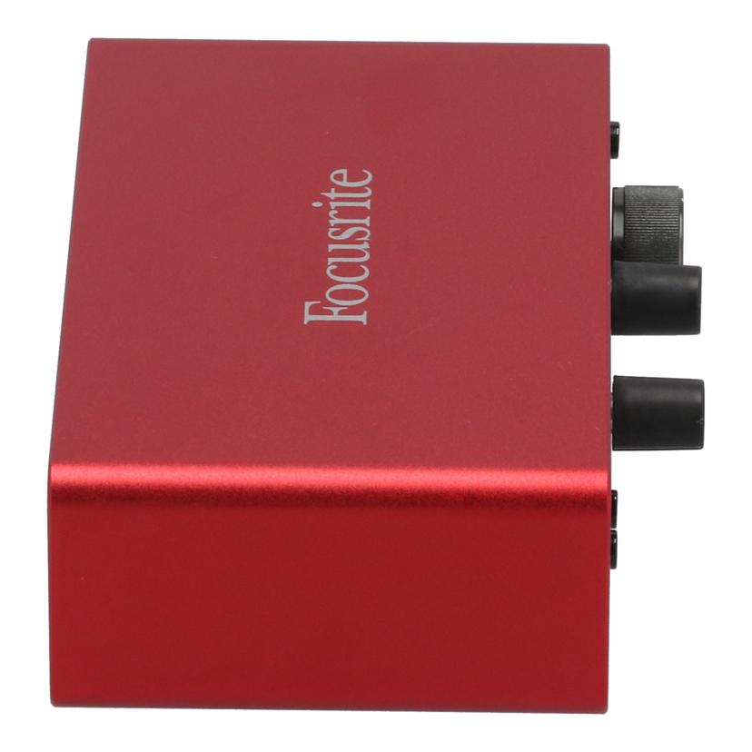 Focusrite フォーカスライト /オーディオインターフェース+ヘッドホン/Scarlett Solo(Gen3)//P7TDCPV08115FF/Bランク/22