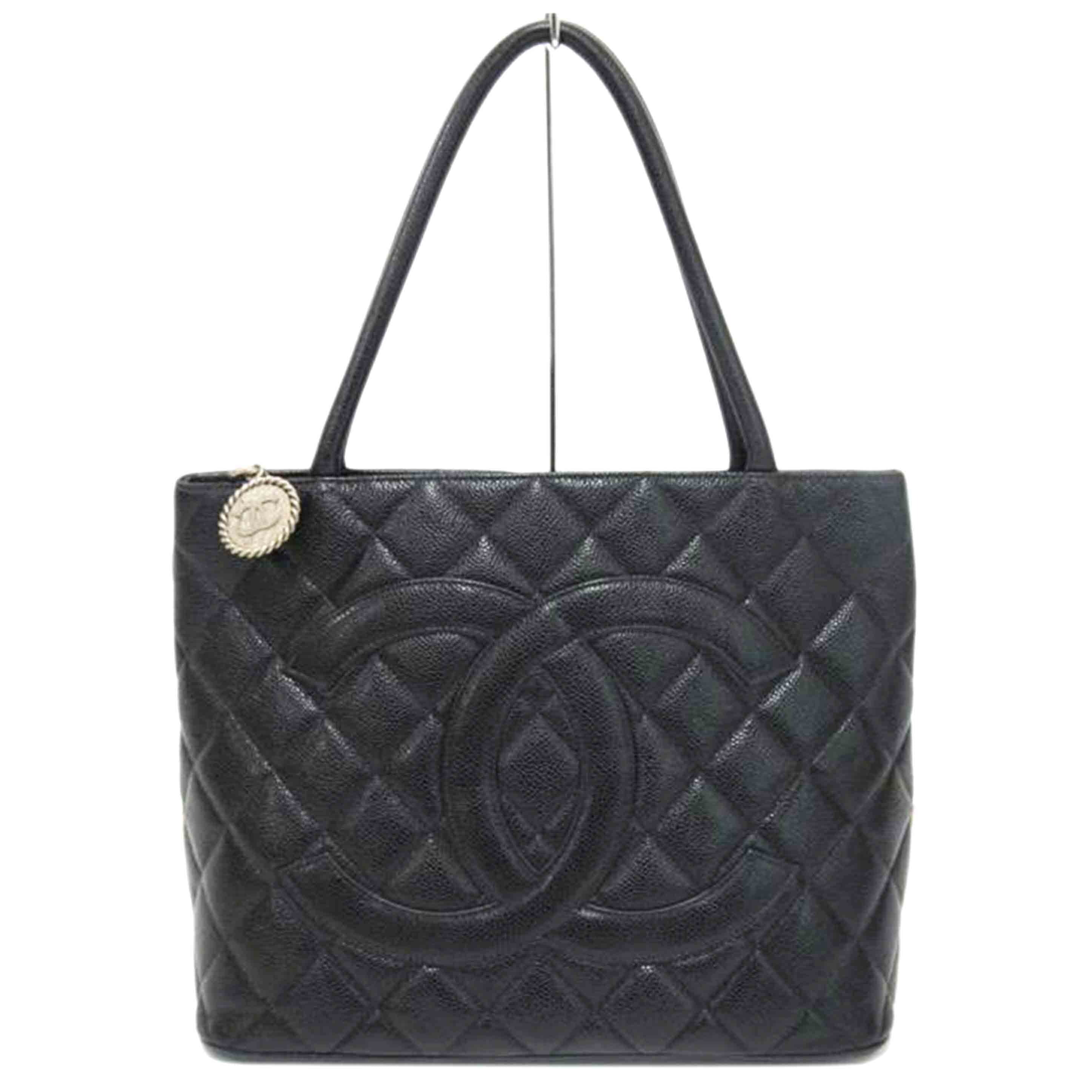 CHANEL/トートバッグ/キャビアスキン//659****/ABランク/63