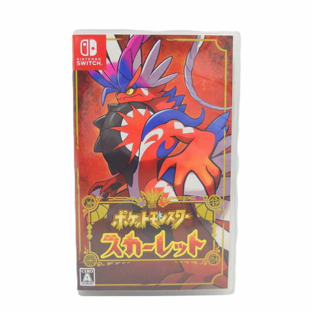 NINTENDO 任天堂/Switch/ポケットモンスター スカーレット/HAC-P-ALZXA//ABランク/04
