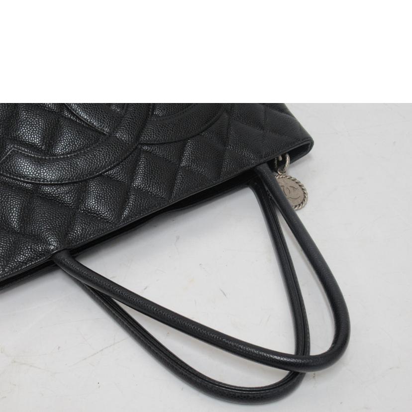 CHANEL/トートバッグ/キャビアスキン//659****/ABランク/63
