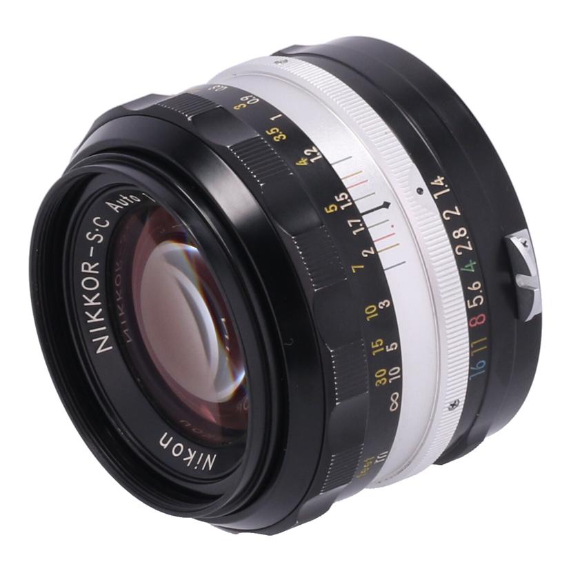 Nikon ニコン /交換レンズ/50mm非AI/S.C Auto 50mm f1.4//1525185/Bランク/82