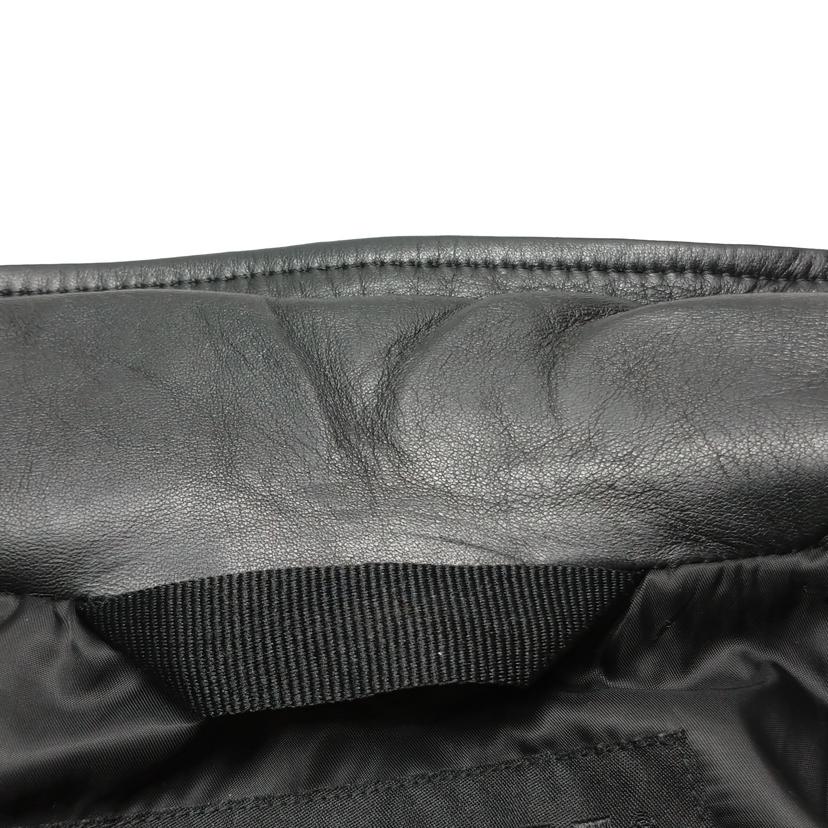 DIESEL ディーゼル/パンチング シープスキン レザージャケット//ABランク/52