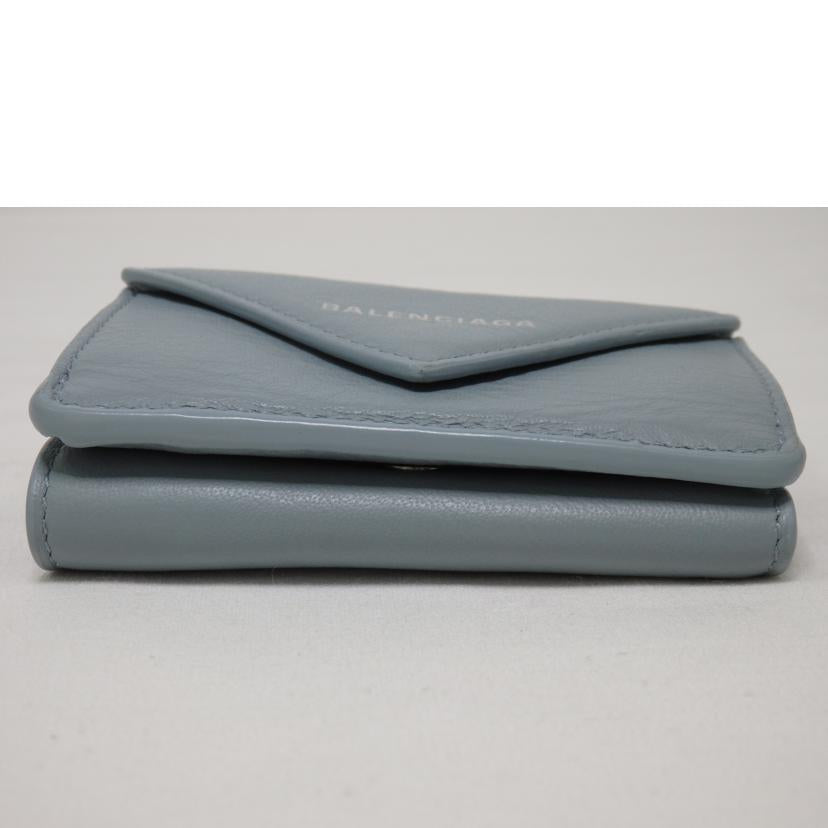 BALENCIAGA バレンシアガ/3つ折り/ペーパーミニウォレット/391446//400********/ABランク/84
