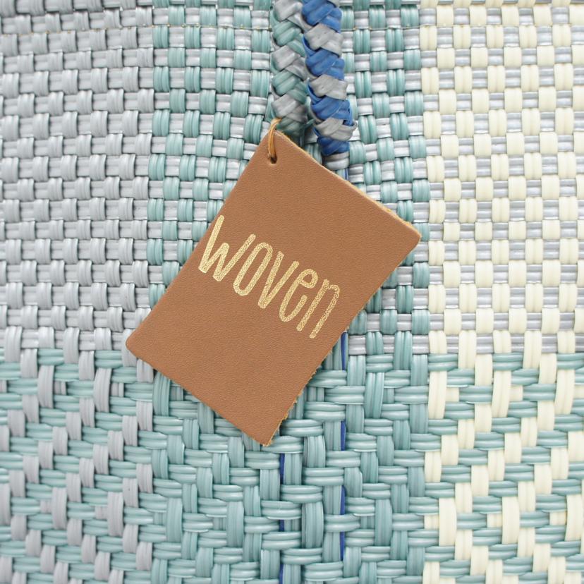 WOVEN/メルカドバッグミドルトート/MAGC7305122S6//ABランク/22