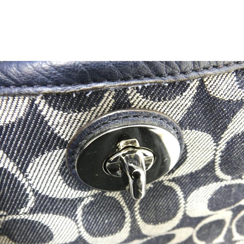 COACH コーチ/シグネチャーデニム/ショルダーバッグ/F33257//E14**/ABランク/88