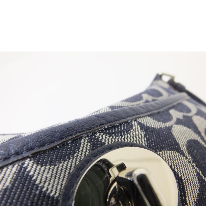 COACH コーチ/シグネチャーデニム/ショルダーバッグ/F33257//E14**/ABランク/88