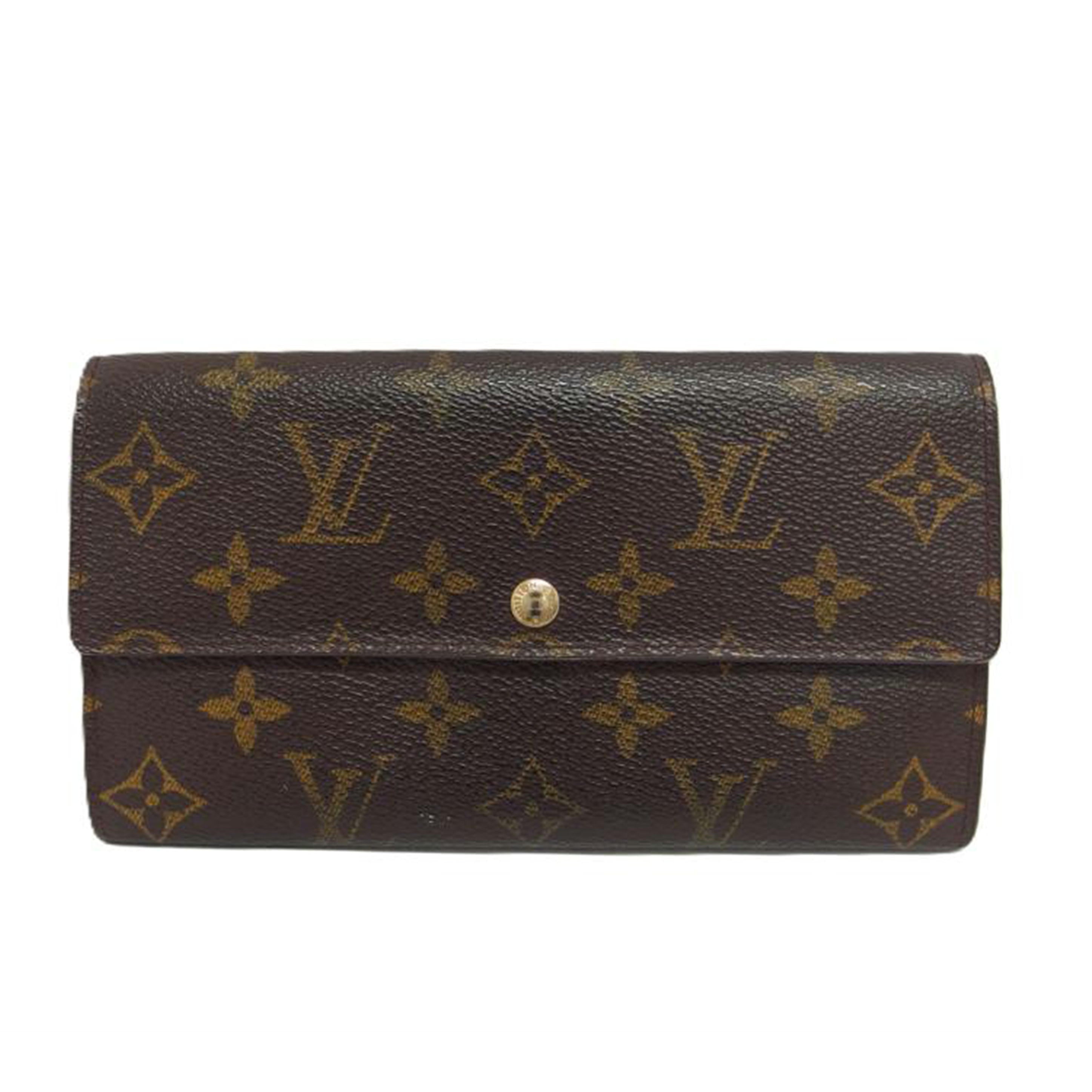 LOUIS VUITTON ルイヴィトン 長財布/ポシェット・ポルトモネ・クレディ/モノグラム/M61725//TH0***/ABランク/04