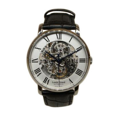 LOUIS ERARD ルイエラール/エクセレンス/オートマ/スケルトン/Dバックル/レザーベルト/LE61233AA22BDC02//233/Aランク/92