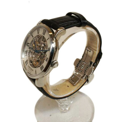 LOUIS ERARD ルイエラール/エクセレンス/オートマ/スケルトン/Dバックル/レザーベルト/LE61233AA22BDC02//233/Aランク/92