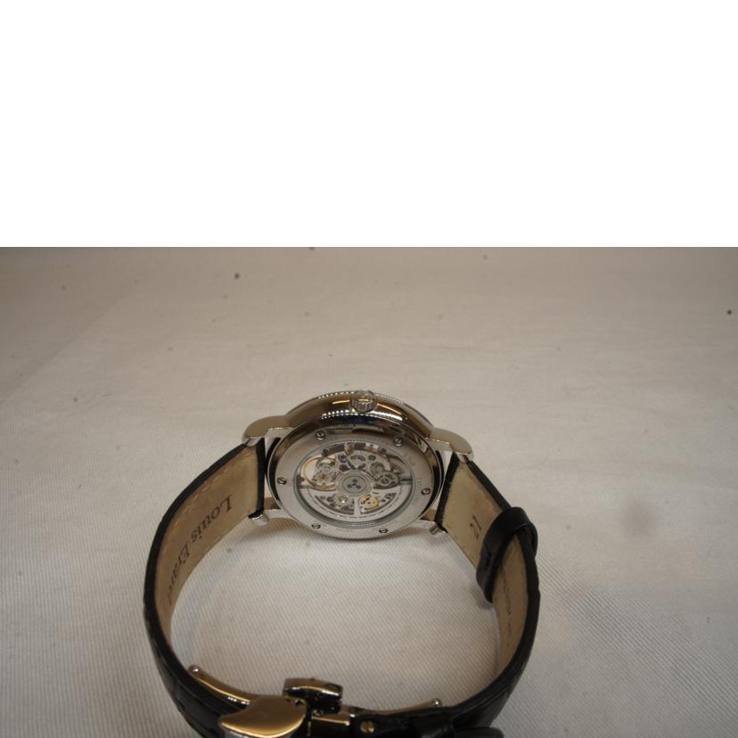 LOUIS ERARD ルイエラール/エクセレンス/オートマ/スケルトン/Dバックル/レザーベルト/LE61233AA22BDC02//233/Aランク/92