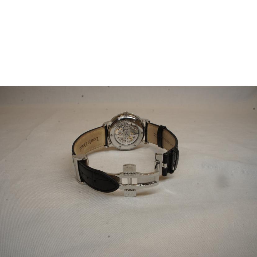 LOUIS ERARD ルイエラール/エクセレンス/オートマ/スケルトン/Dバックル/レザーベルト/LE61233AA22BDC02//233/Aランク/92
