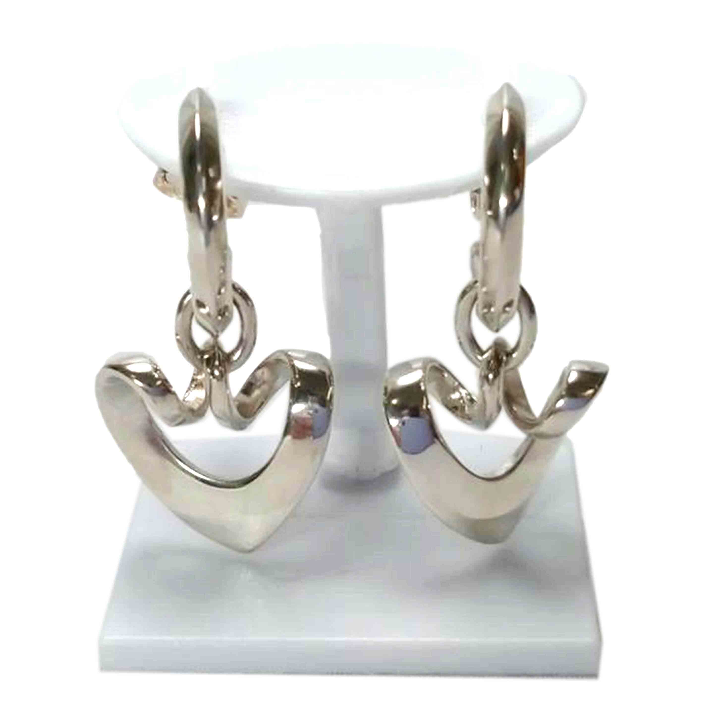 GEORG JENSEN ジョージジェンセン/ハートピアス SV925//ABランク/52