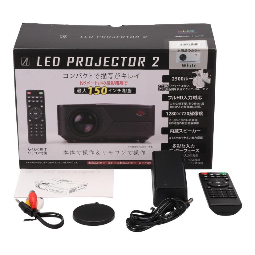 BEAM PLAY エアリア/LEDプロジェクター/SD-PJHD02//00922217 0028/Bランク/77