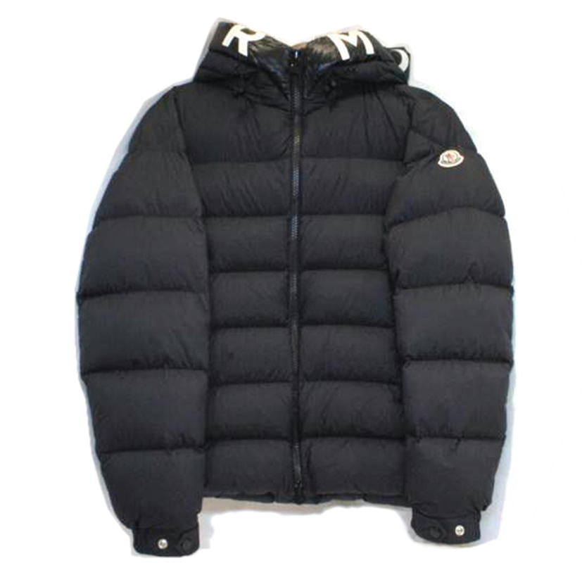 MONCLER モンクレール/SALZMAN/サルズマン/サルツマン/ナイロンマットブラックダウンジャケット//Aランク/92