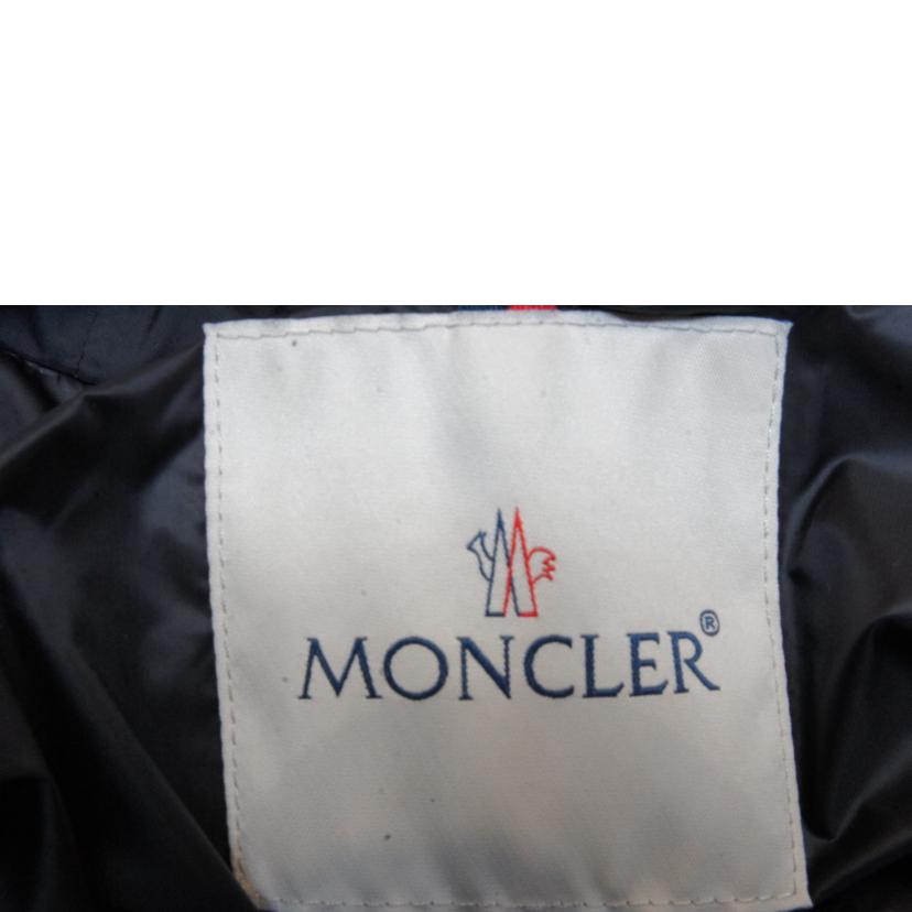 MONCLER モンクレール/SALZMAN/サルズマン/サルツマン/ナイロンマットブラックダウンジャケット//Aランク/92
