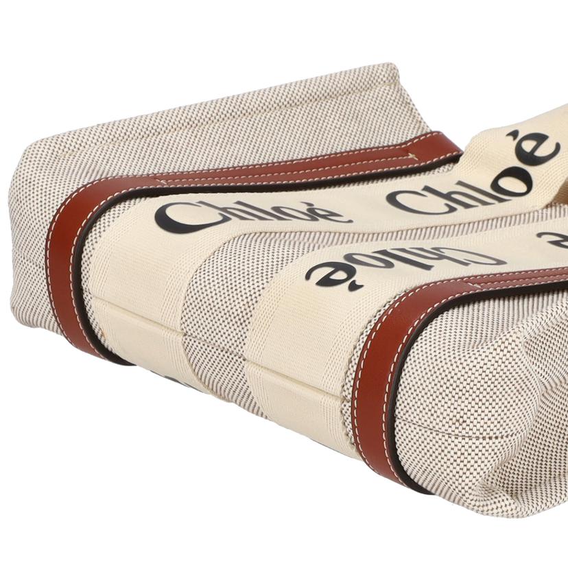 Chloe クロエ /ウッディスモールトート白茶/CHC21US385E6690U//D17***/SAランク/37