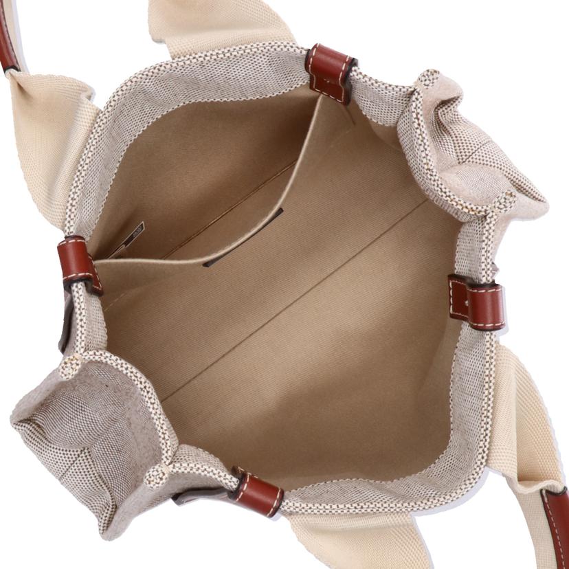 Chloe クロエ /ウッディスモールトート白茶/CHC21US385E6690U//D17***/SAランク/37