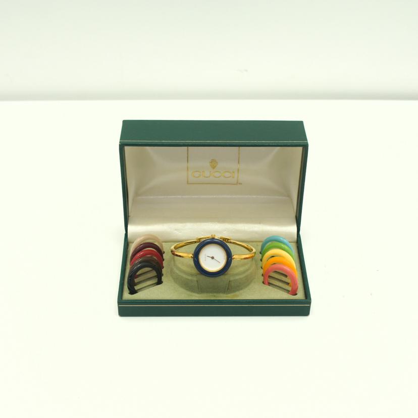 GUCCI グッチ/チェンジベゼルウォッチ/レディース/クオーツ/11/12.2//205****/ABランク/09