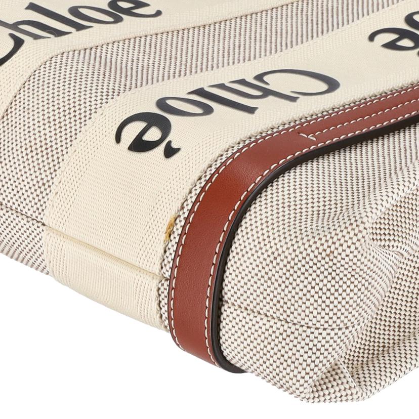 Chloe クロエ /ウッディスモールトート白茶/CHC21US385E6690U//D17***/SAランク/37