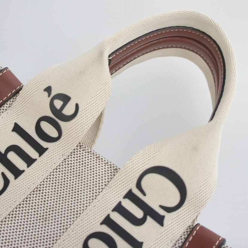 Chloe クロエ /ウッディスモールトート白茶/CHC21US385E6690U//D17***/SAランク/37