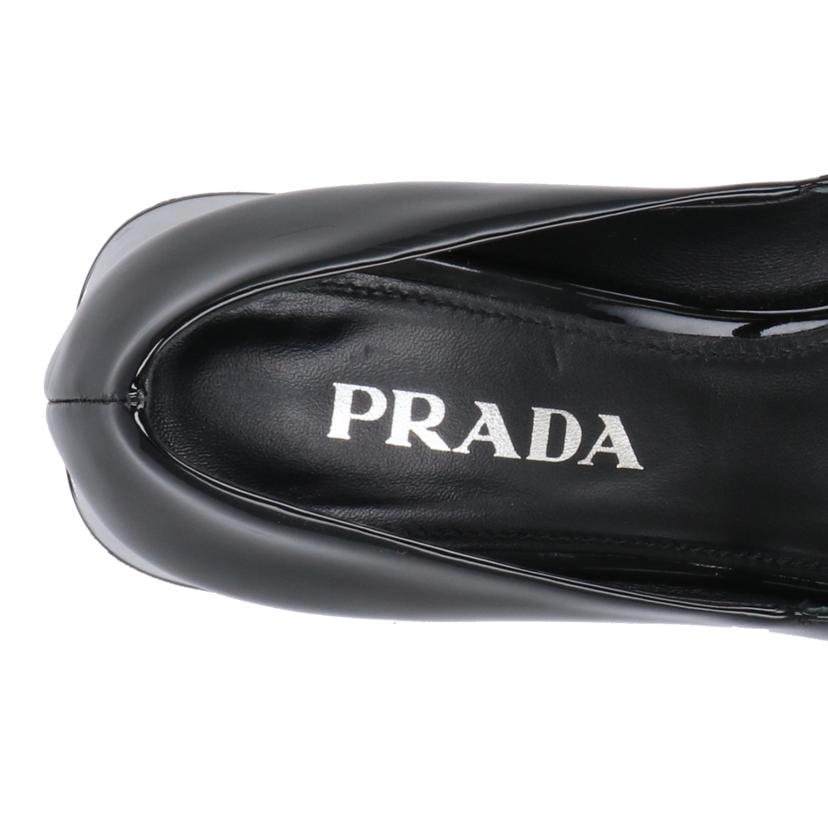 PRADA/◇パテント パンプス/24.5cm//ABランク/67