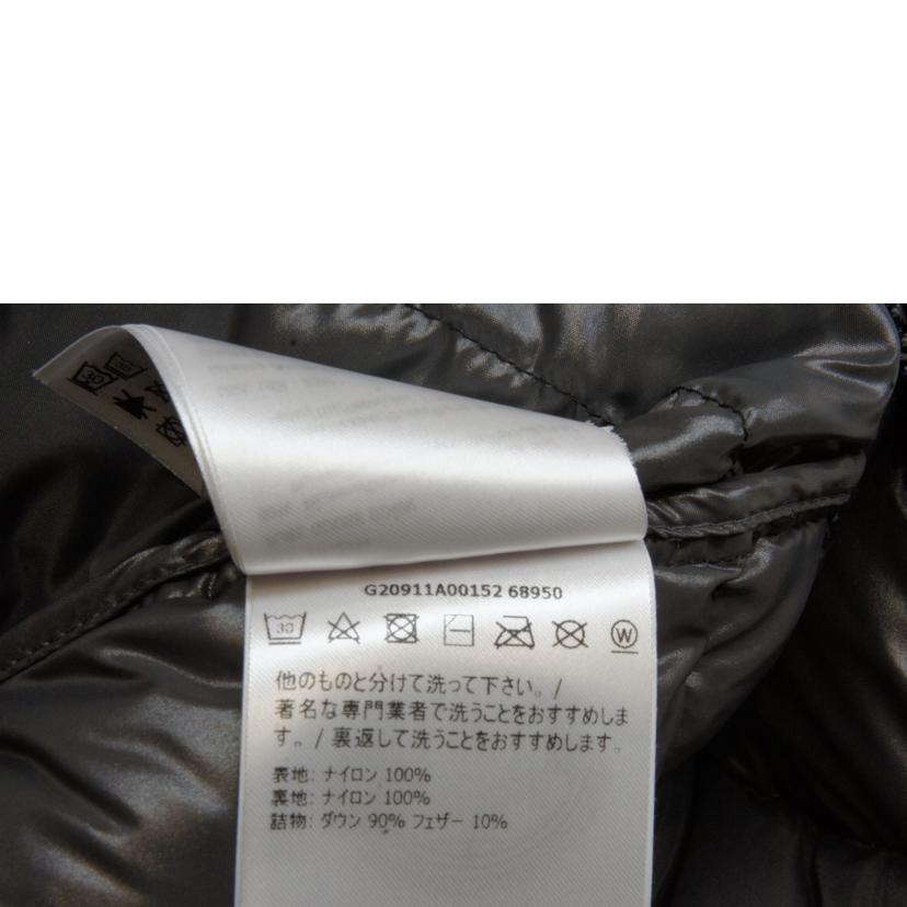 MONCLER モンクレール/BORMES GILET/ボルムジレダウンベストナイロンブラック//Aランク/92