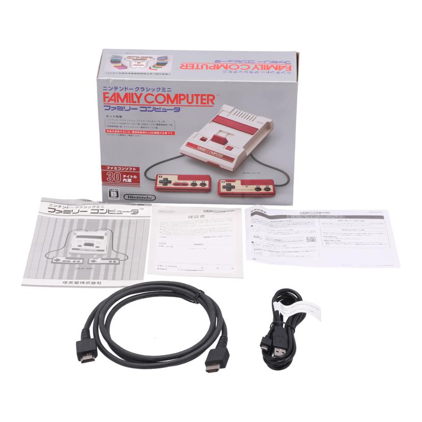 Nintendo 任天堂/クラシックミニ ファミリーコンピュータ /CLV-S-HVCC//HJE107167743/Aランク/24