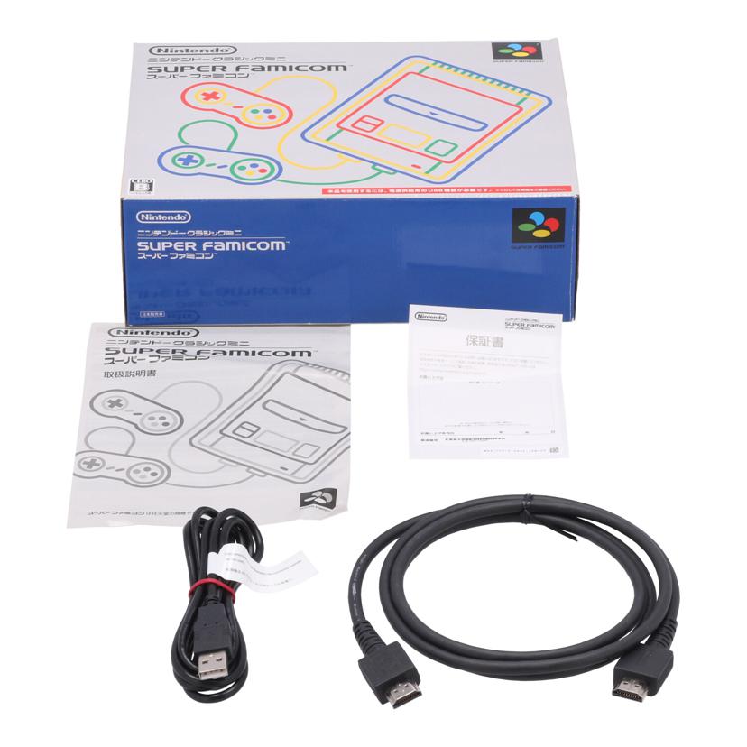 Nintendo 任天堂 ニンテンドー NINTENDO/クラシックミニ スーパーファミコン /CLV-S-SHVF//SJE105114091/Aランク/24