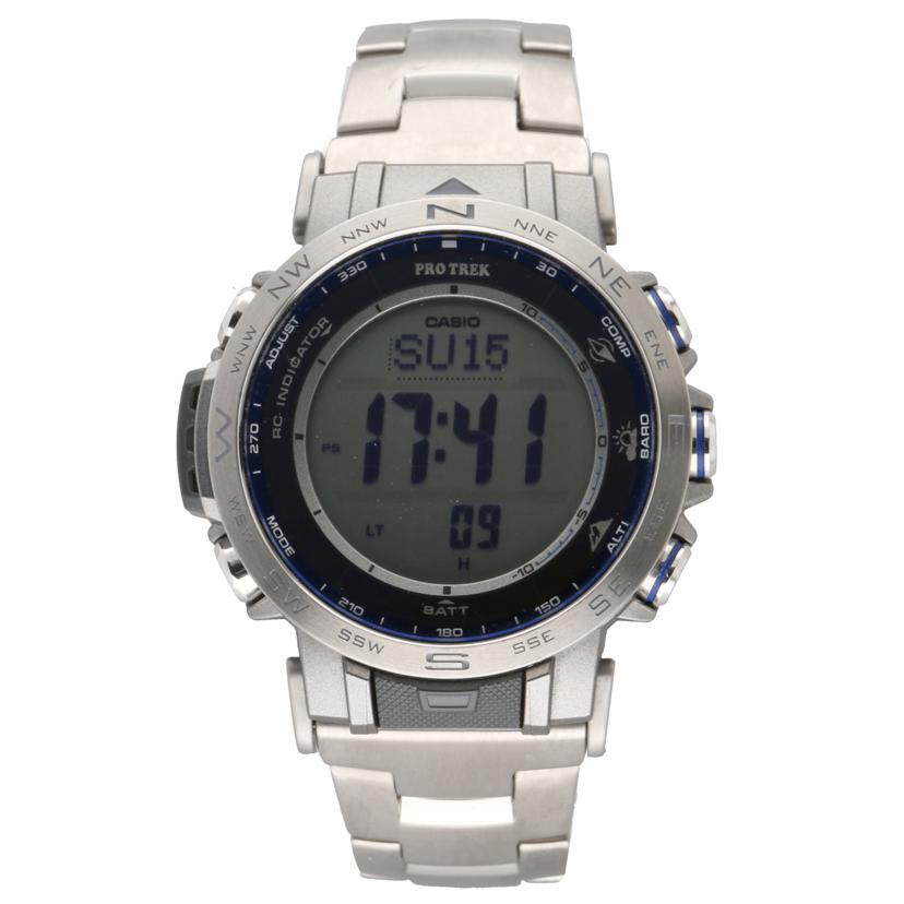 CASIO カシオ/プロトレック・トリプルセンサー/電波ソーラー/PRW-31Y-7JF//202*****/ABランク/20