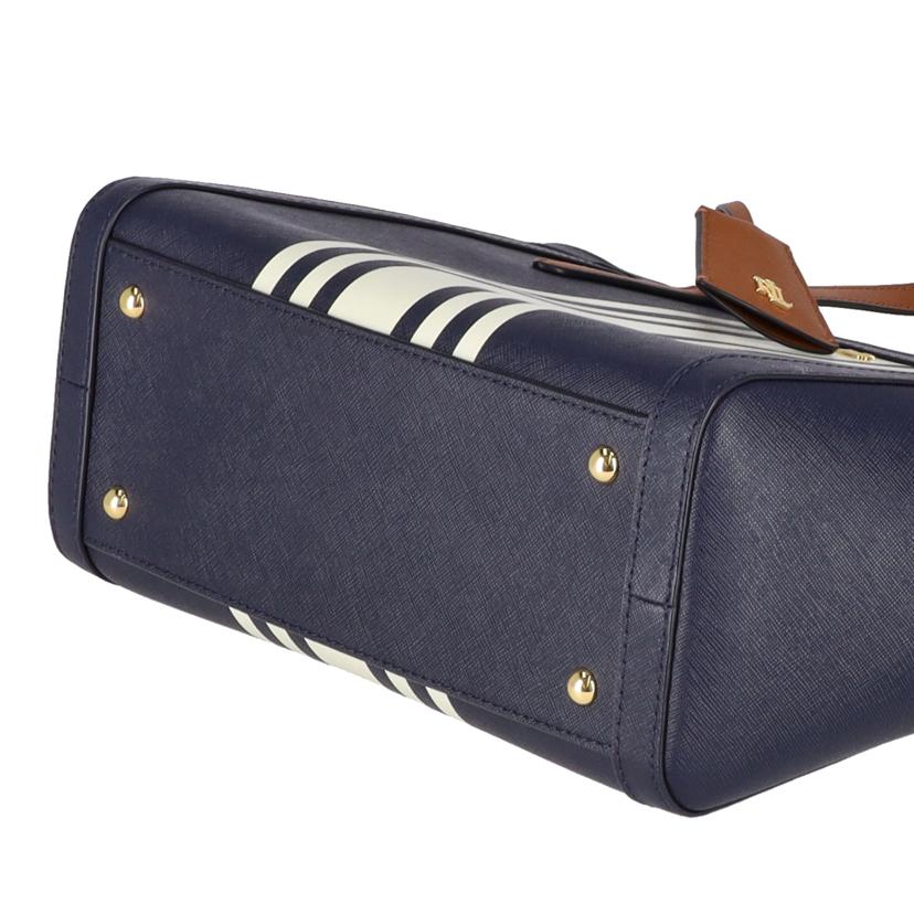 LAUREN RALPHLAUREN ローレンラルフローレン/ストライプトートバッグ/WALRBAG0G620185//Aランク/09