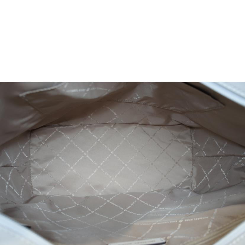 MICHAEL KORS マイケルコース/デニム地MK総柄ジップトート//Aランク/92