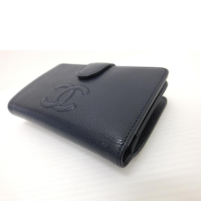 CHANEL シャネル/ココマーク二つ折りラウンドファスナー財布//169*****/ABランク/88