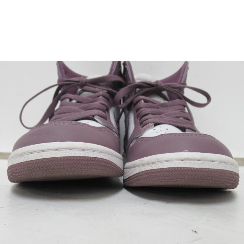 NIKE/Air Jordan 1 Retro High OG Mauve /ハイカットスニーカー/DZ5485-105//Aランク/63
