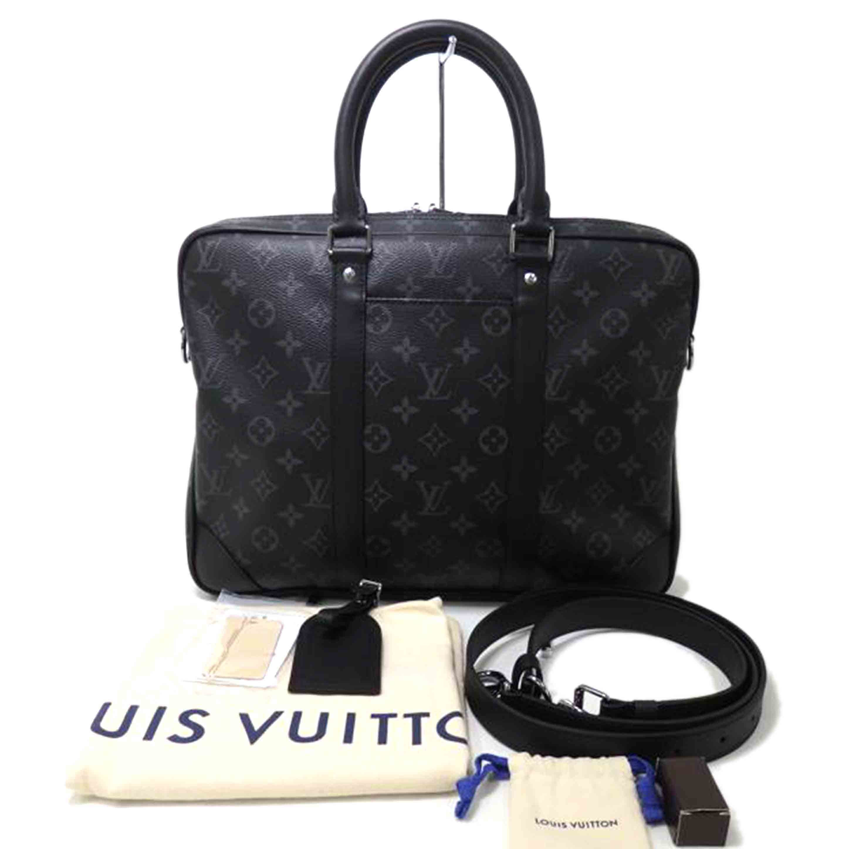 LV ルイヴィトン/ポルト ドキュマン・ヴォワヤージュ/モノグラムエクリプス/M46457//RFI****/SAランク/84