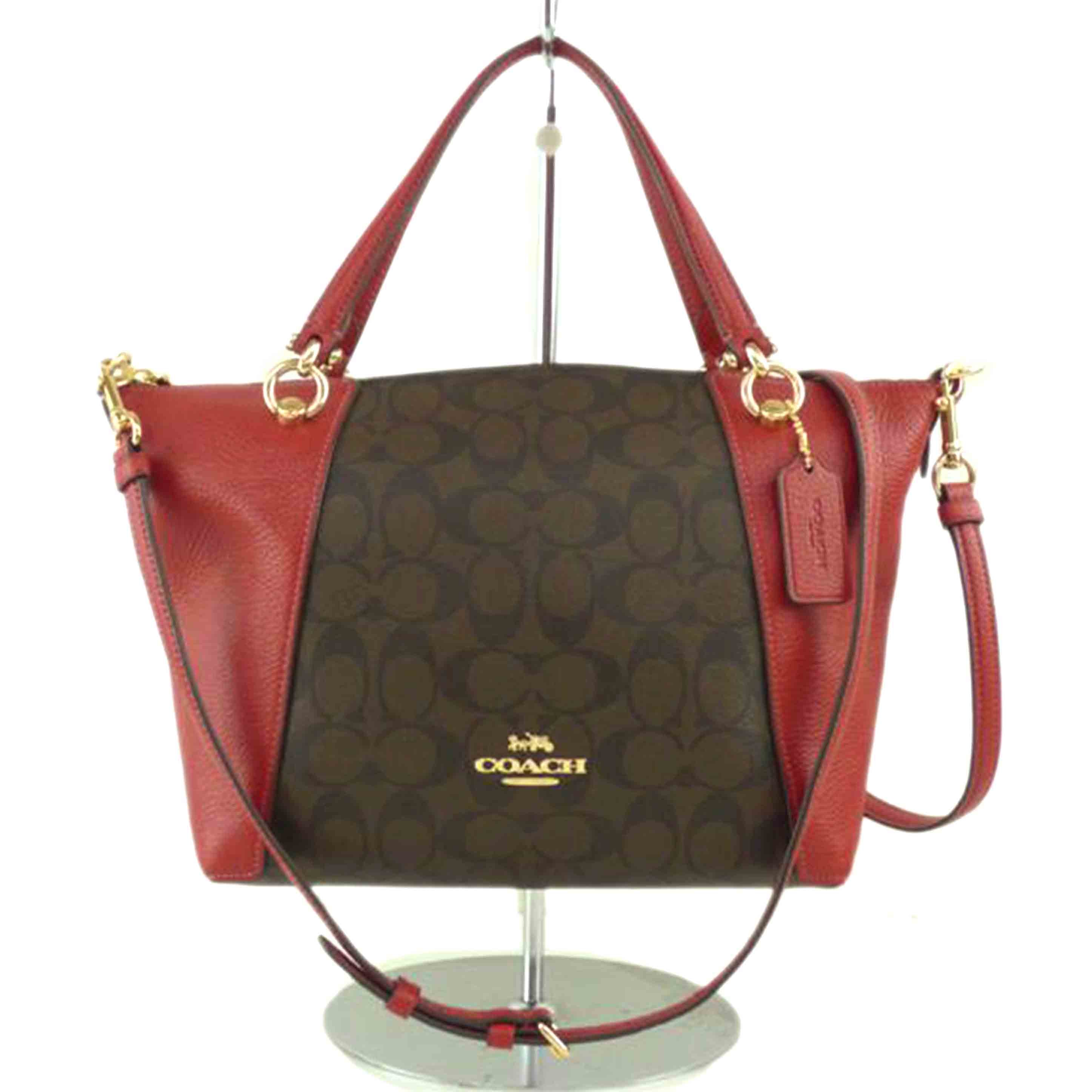 COACH コーチ/シグネチャーPVCレザー2WAYバッグ/C6230//D23**/ABランク/64