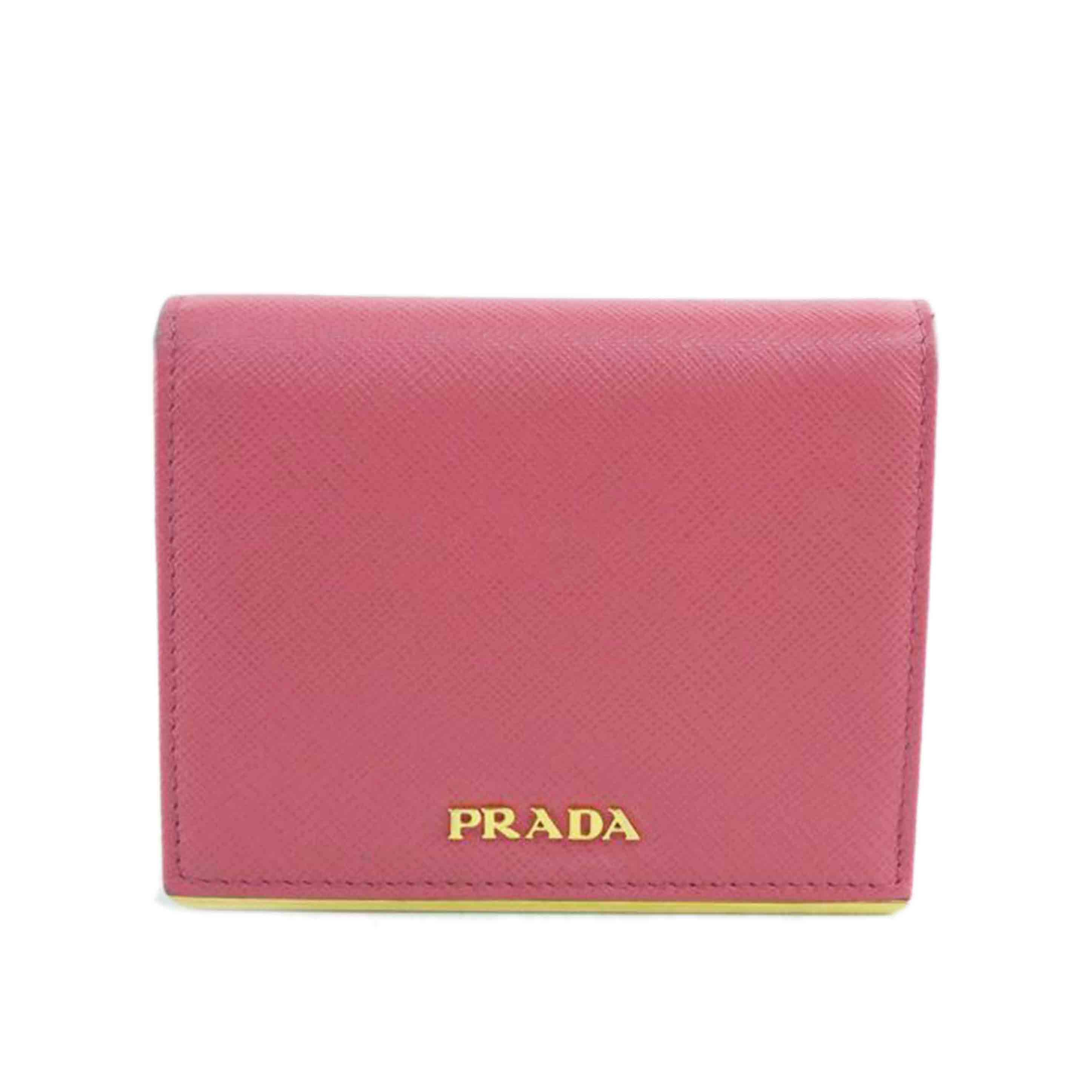 PRADA プラダ/サフィアーノ/2つ折り財布/1MV204//Bランク/64