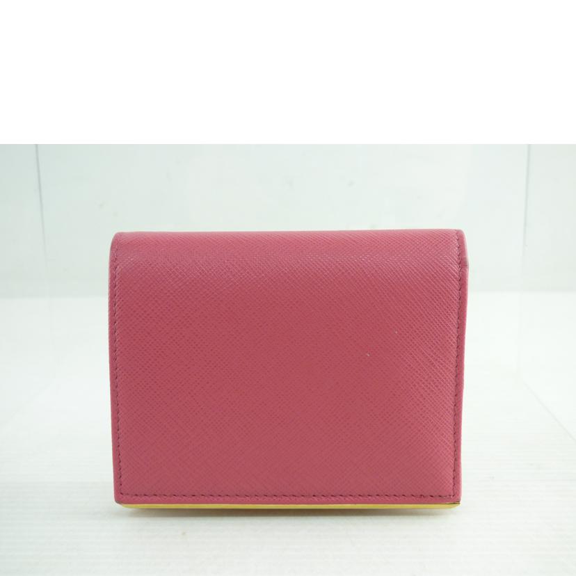 PRADA プラダ/サフィアーノ/2つ折り財布/1MV204//Bランク/64
