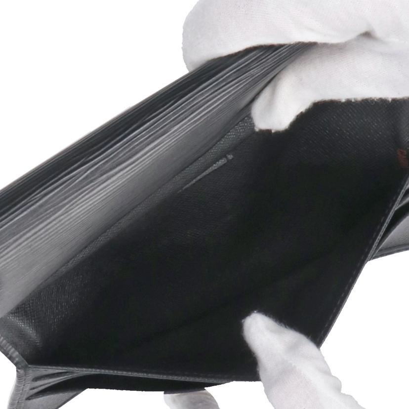 LV ルイヴィトン/ポルトフォイユ・インターナショナル/エピ/ノワール/M63382//CA0***/ABランク/75