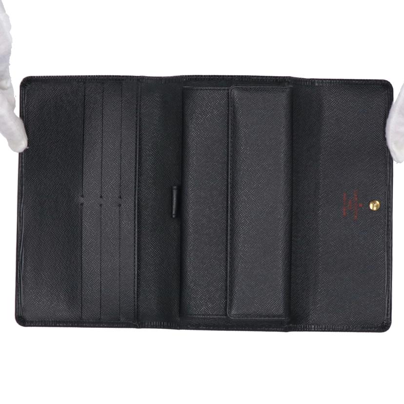 LV ルイヴィトン/ポルトフォイユ・インターナショナル/エピ/ノワール/M63382//CA0***/ABランク/75