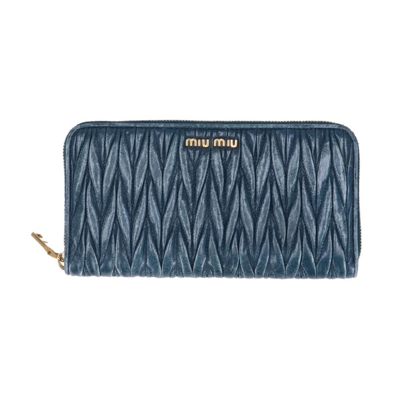 MIU MIU ミュウミュウ/マテラッセ長財布/203//Bランク/93