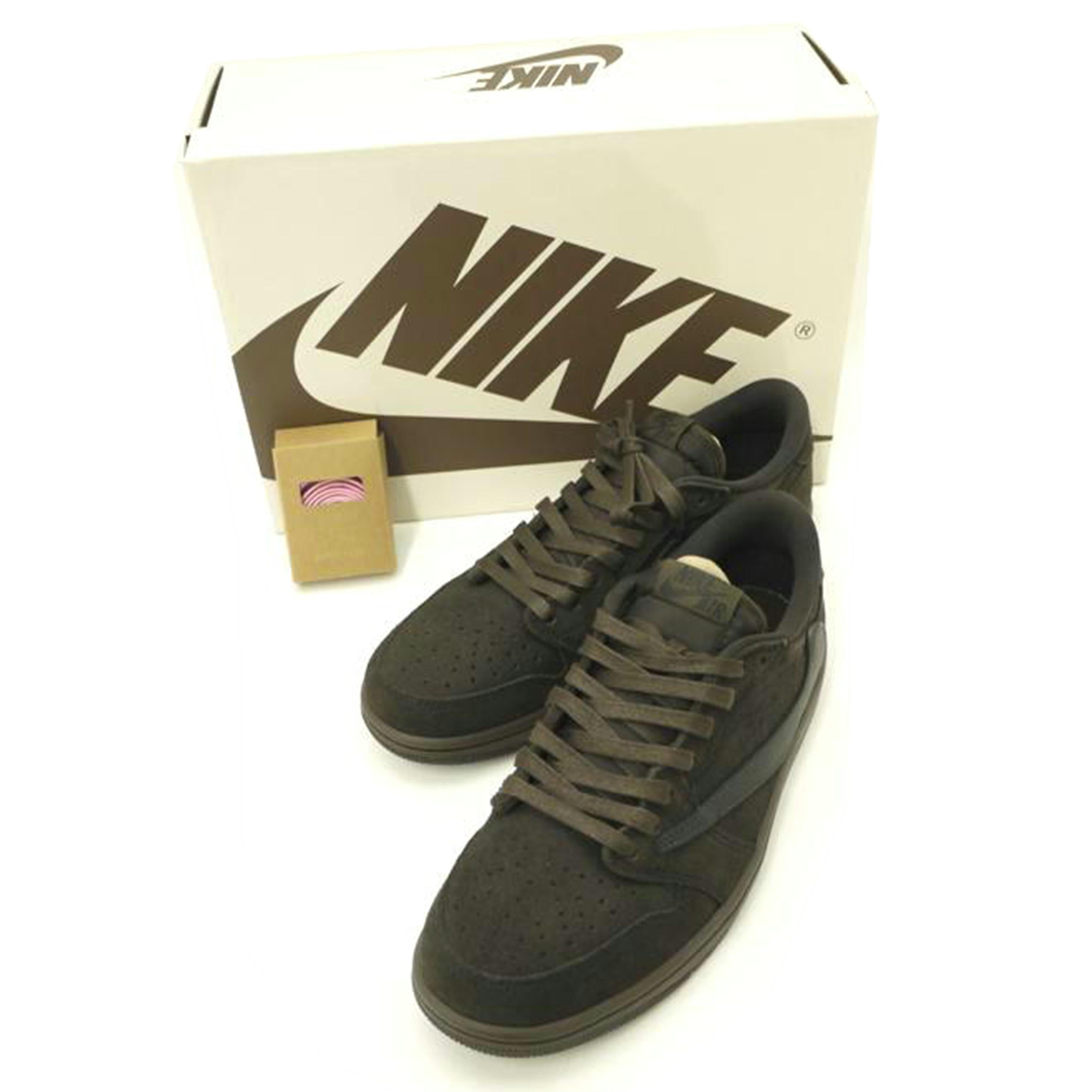 NIKE×Travis Scott ナイキ/エアジョーダン1LOW OG SP"Velvet Brown"/DM7866-202//Sランク/69
