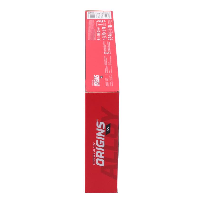 HyperX ハイパーエックス /ゲーミングキーボード/Alloy Orogins 65 US/4P5D6AA#ABA//C1Z31700JD/Aランク/24